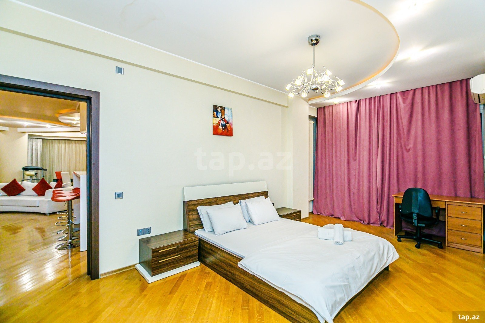4-otaqlı yeni tikili kirayə verilir, 28 May m., 198 m²