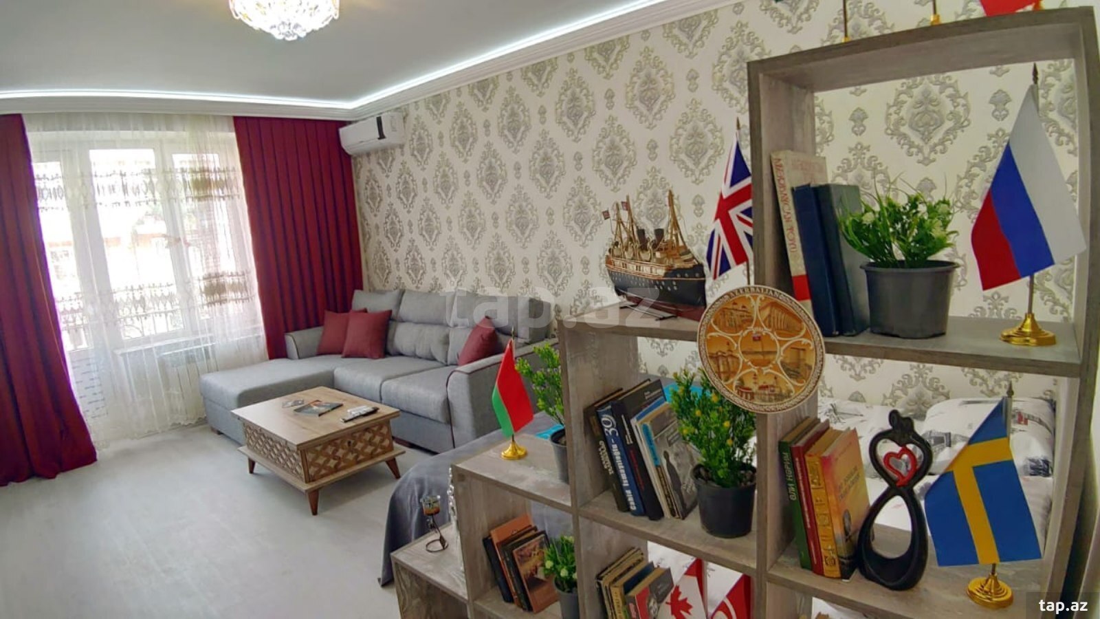 1 otaqlı mənzil kirayə verilir, Bakı