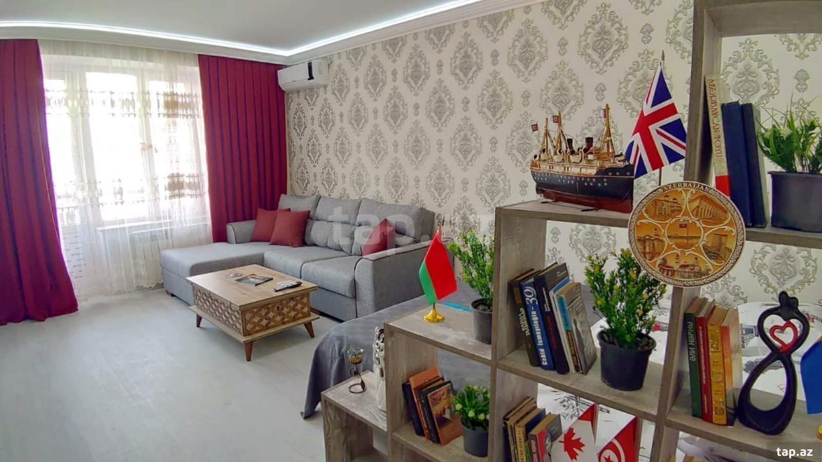 1 otaqlı mənzil kirayə verilir, Bakı