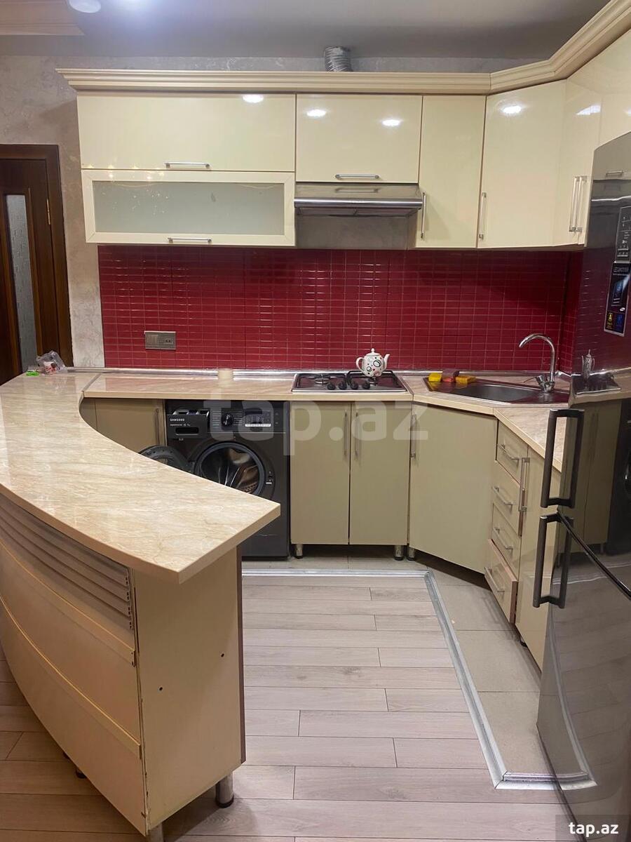 3-otaqlı mənzil kirayə verilir, Nərimanov r., 85 m²