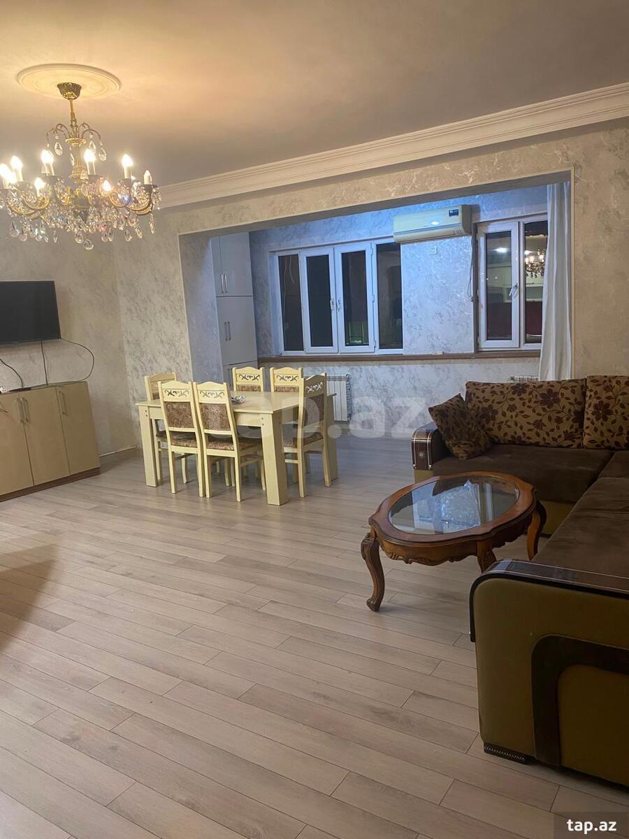 3-otaqlı mənzil kirayə verilir, Nərimanov r., 85 m²