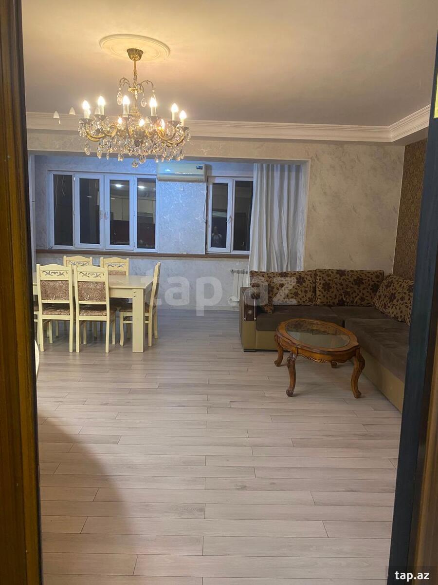 3-otaqlı mənzil kirayə verilir, Nərimanov r., 85 m²