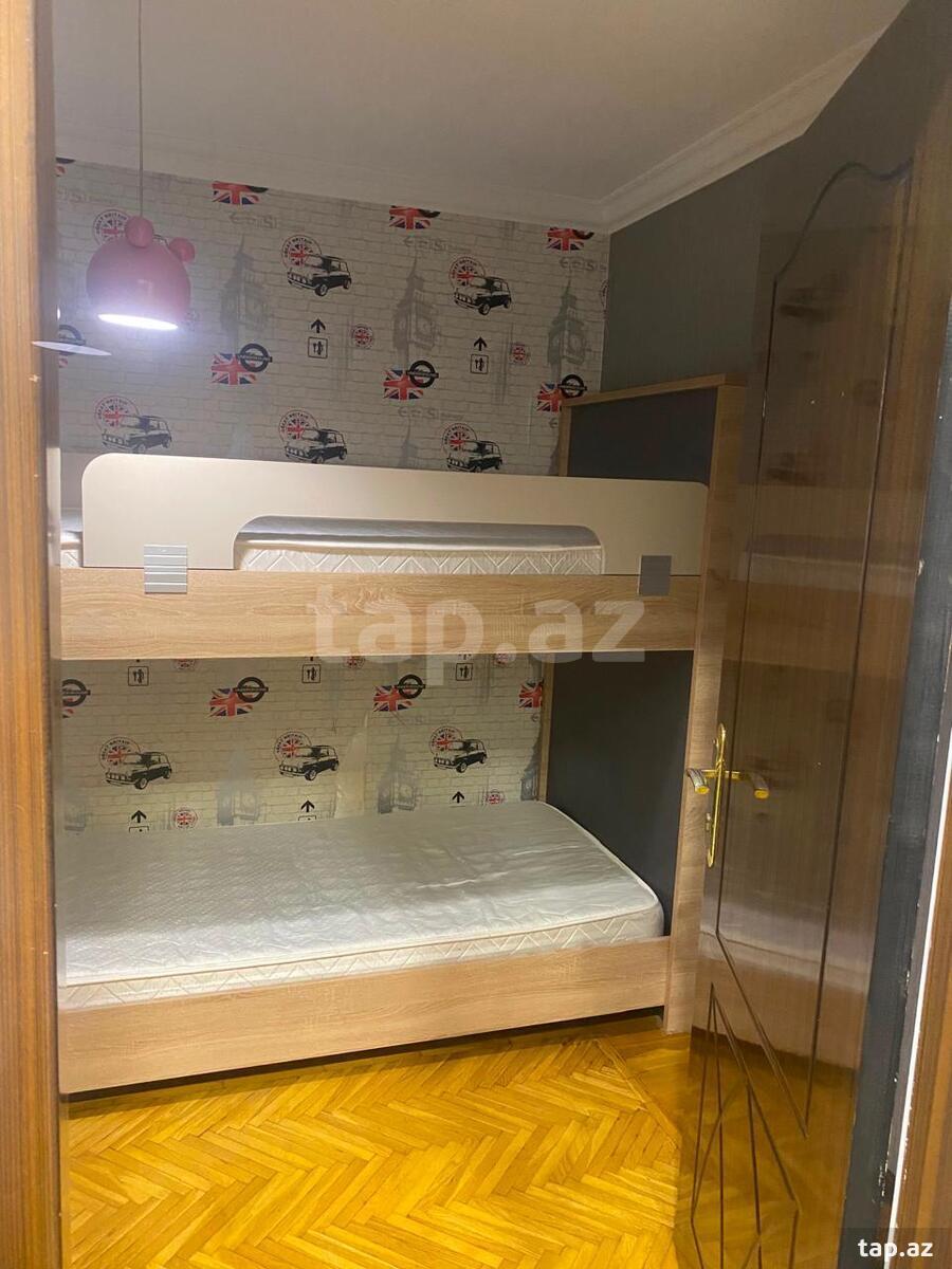 3-otaqlı mənzil kirayə verilir, Nərimanov r., 85 m²