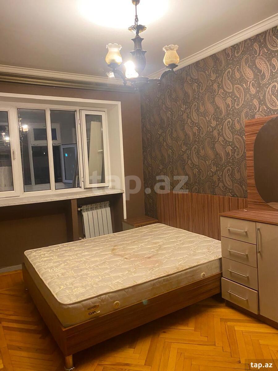 3-otaqlı mənzil kirayə verilir, Nərimanov r., 85 m²
