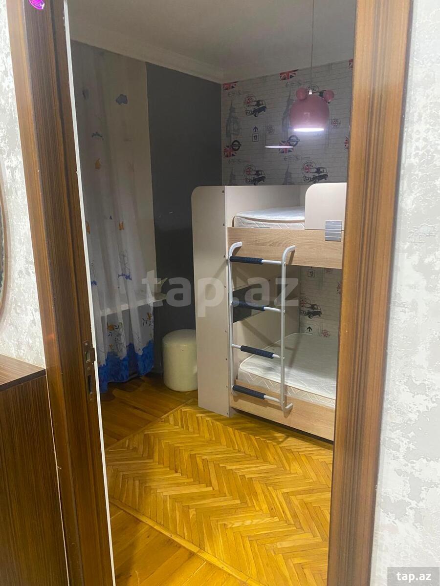 3-otaqlı mənzil kirayə verilir, Nərimanov r., 85 m²