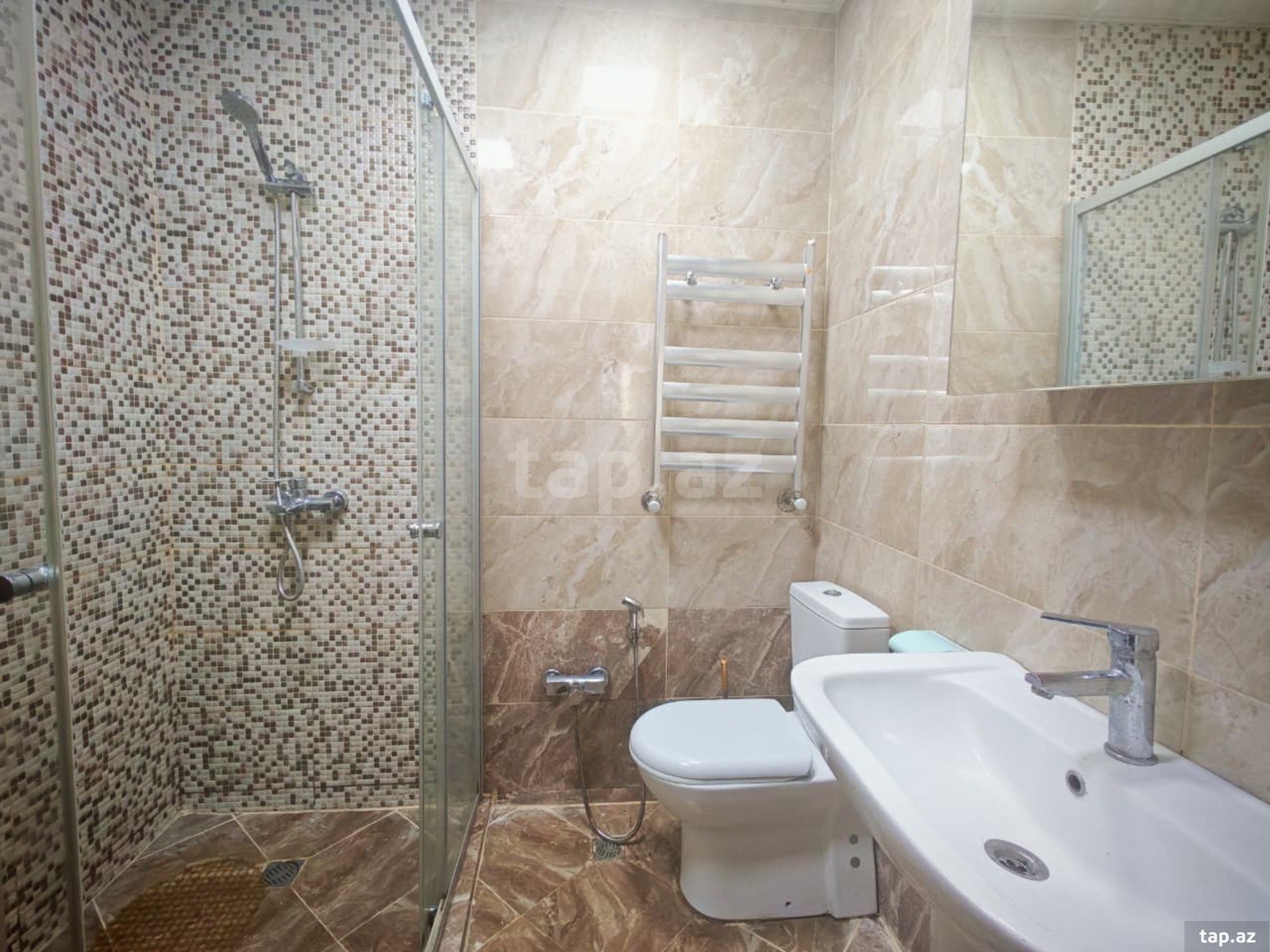 3-otaqlı yeni tikili, İnşaatçılar m., 75 m²