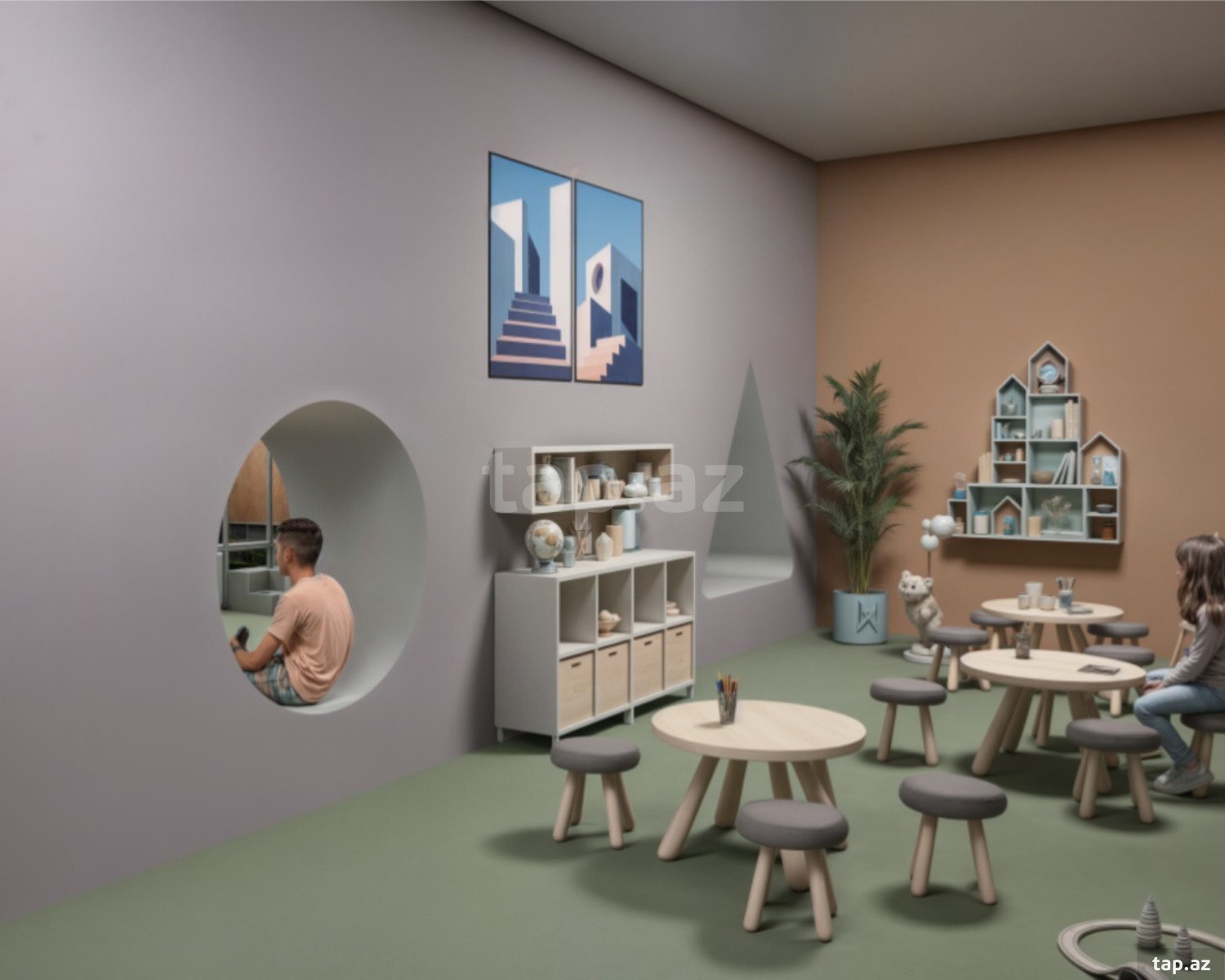 2-otaqlı yeni tikili, Tbilisi pr., 71.6 m²