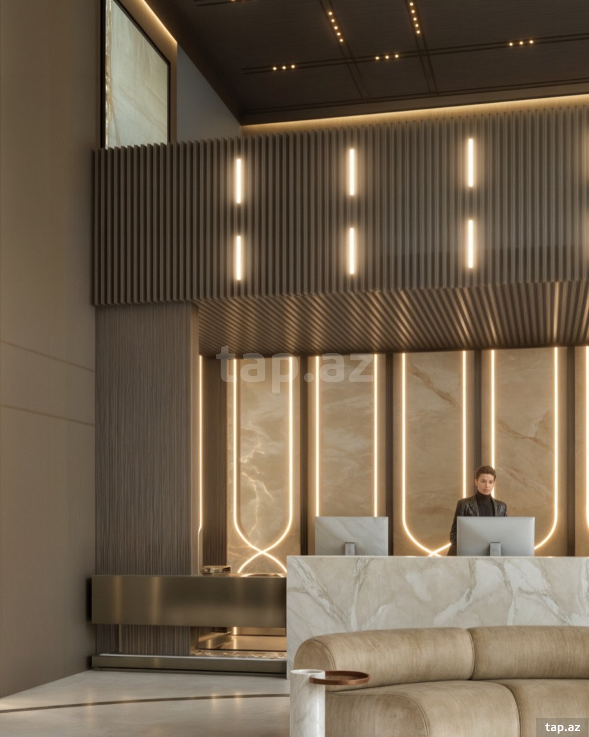 2-otaqlı yeni tikili, Tbilisi pr., 71.6 m²