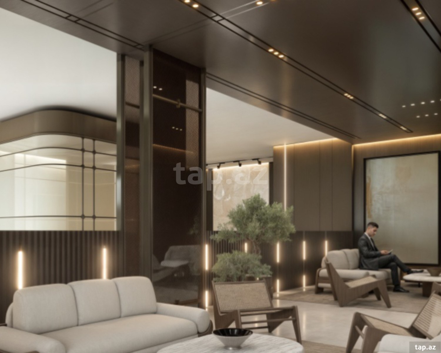 6-otaqlı yeni tikili, Tbilisi pr., 614.1 m²