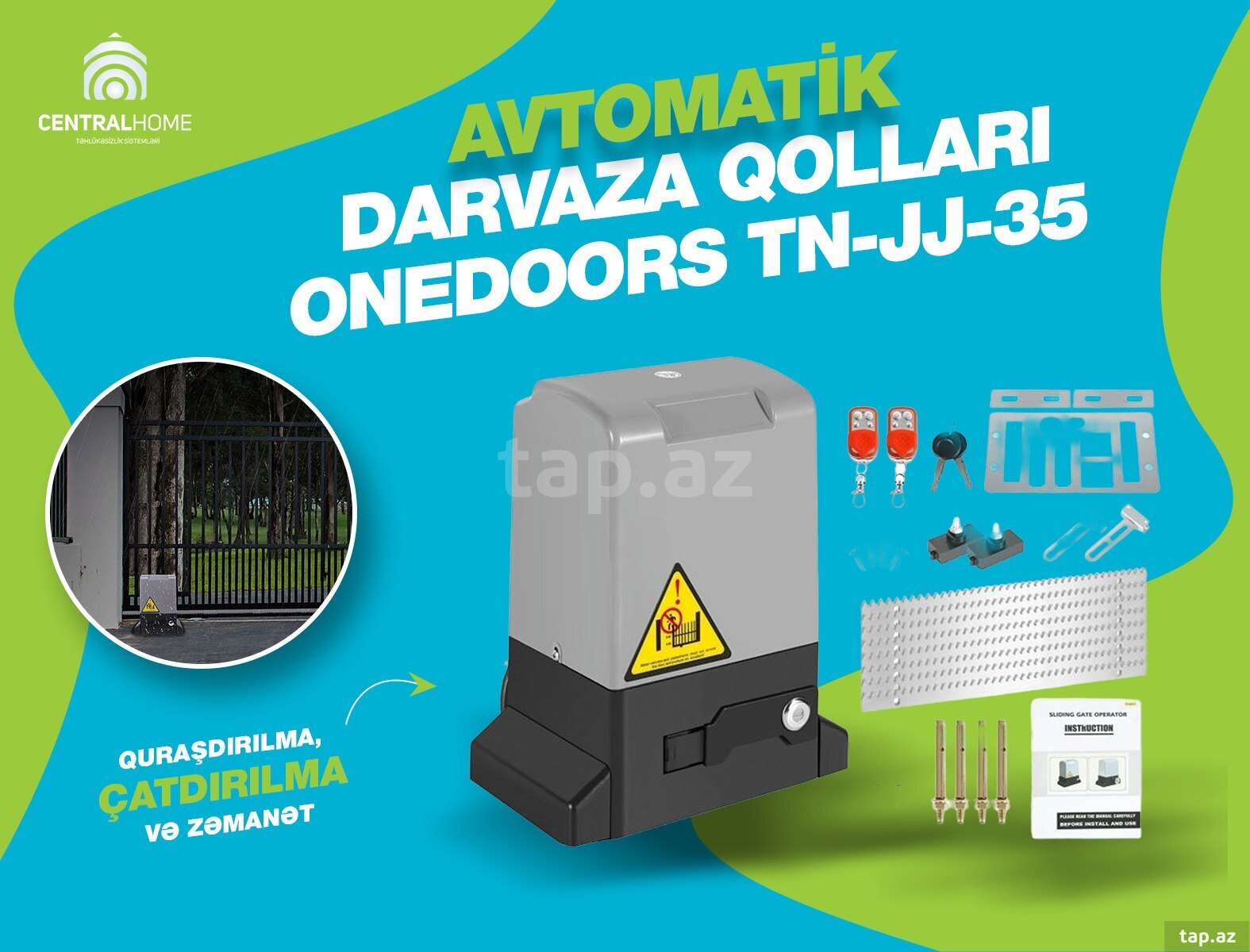 Avtomatik darvaza qolları Onedoors TN-JJ-35