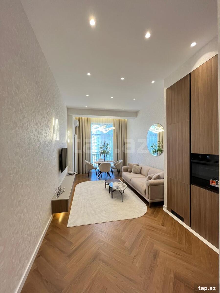 2-otaqlı yeni tikili, Nəsimi r., 64 m²