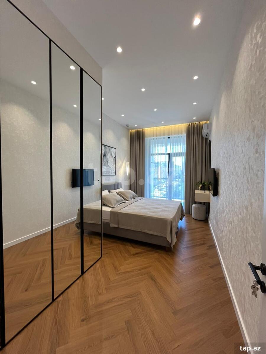 2-otaqlı yeni tikili, Nəsimi r., 64 m²