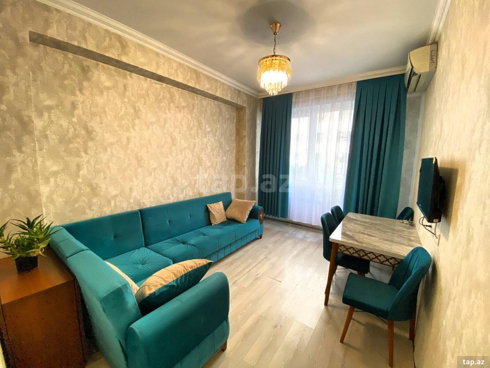 2-otaqlı yeni tikili kirayə verilir, 20 Yanvar m., 50 m²