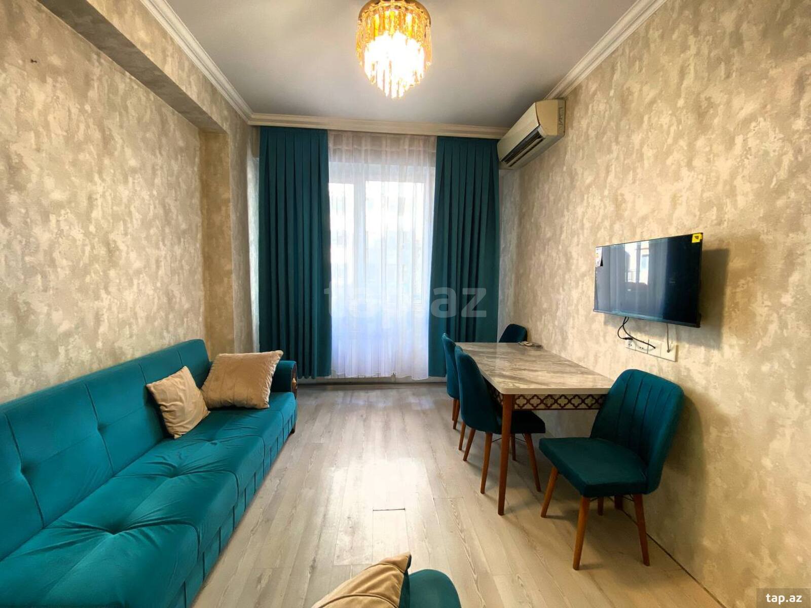 2-otaqlı yeni tikili kirayə verilir, 20 Yanvar m., 50 m²