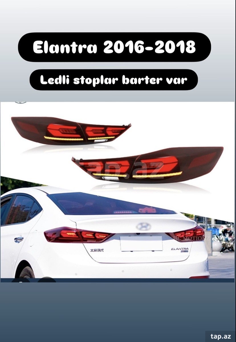 Hyundai Elantra stop farası