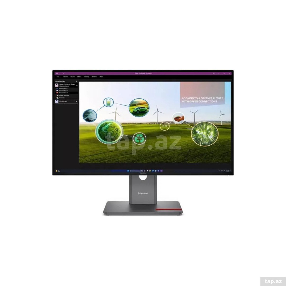 LENOVO ThinkVision P27Q-40 64A7GAT6EU Business Monitor 27" (2560x1440)/IPS/120Hz/350 nits/99% sRGB,