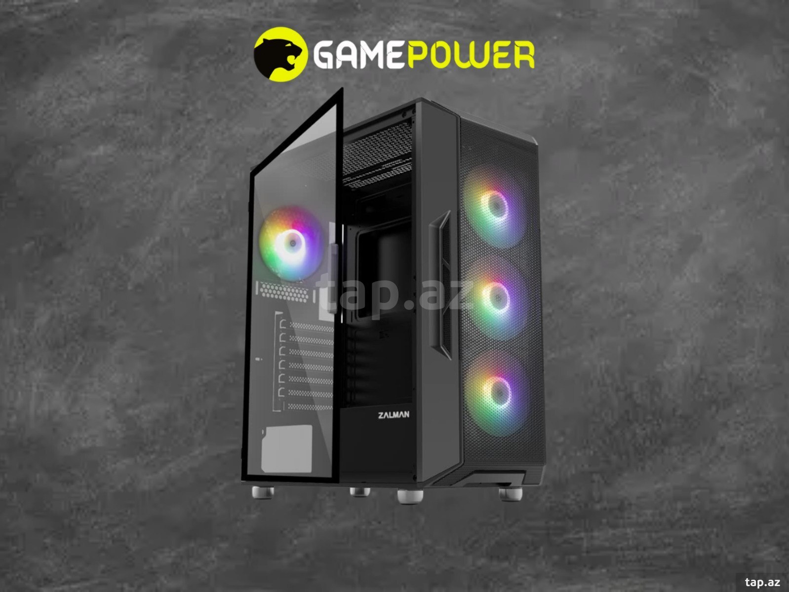 Keys ZALMAN I3 NEO + 4 FAN RGB