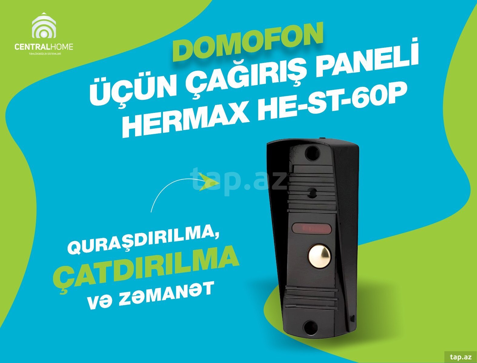 Domofon üçün çağrış paneli Hermax HE-ST-60P