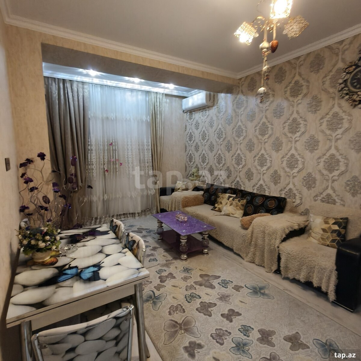2-otaqlı yeni tikili kirayə verilir, Xırdalan ş., 46 m²