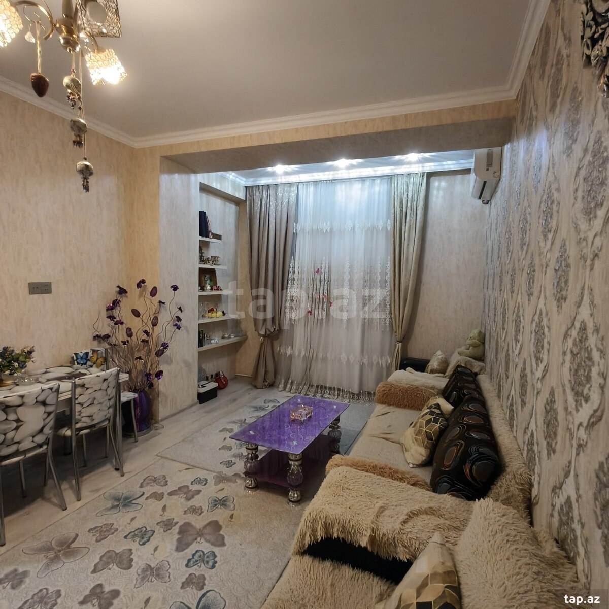 2-otaqlı yeni tikili kirayə verilir, Xırdalan ş., 46 m²