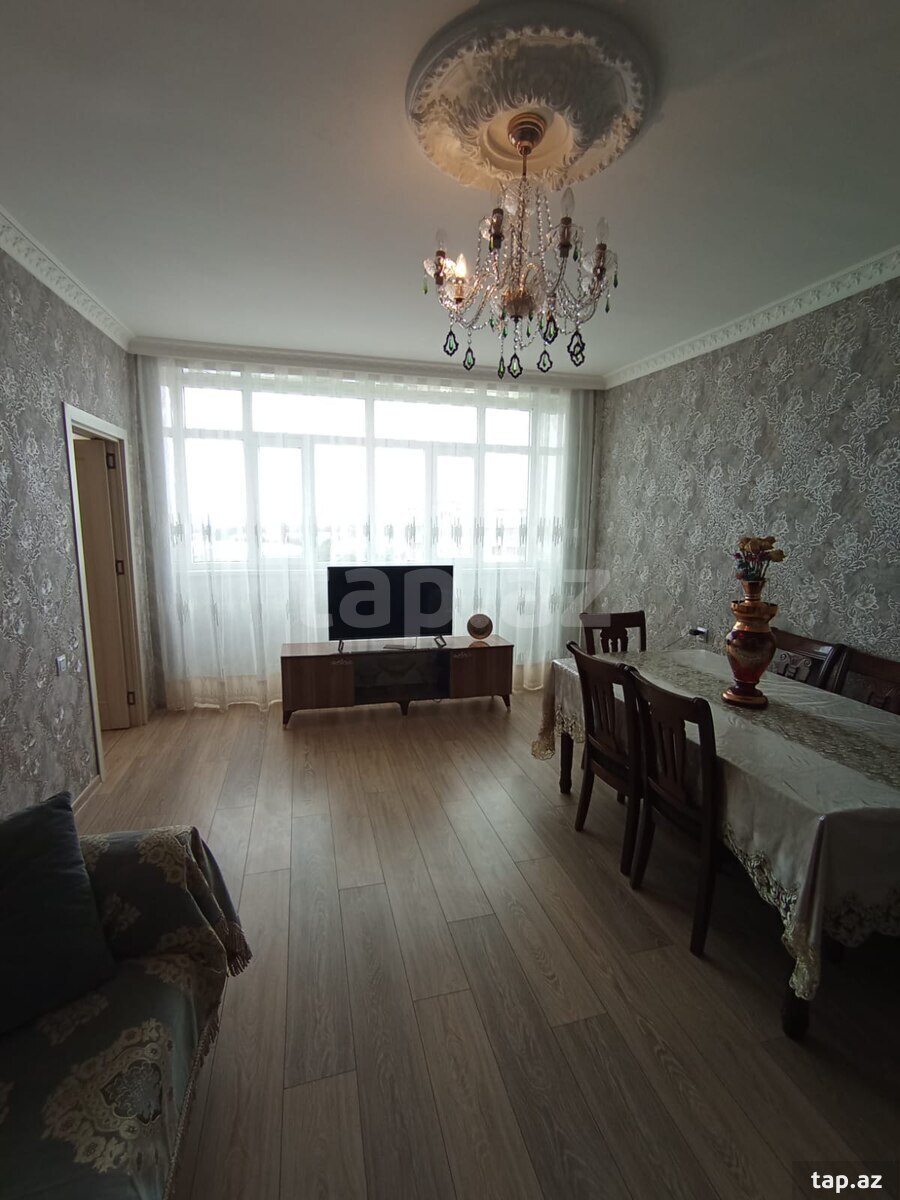 4-otaqlı mənzil, Gəncə ş., 87 m²