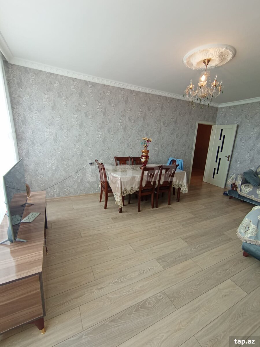 4-otaqlı mənzil, Gəncə ş., 87 m²