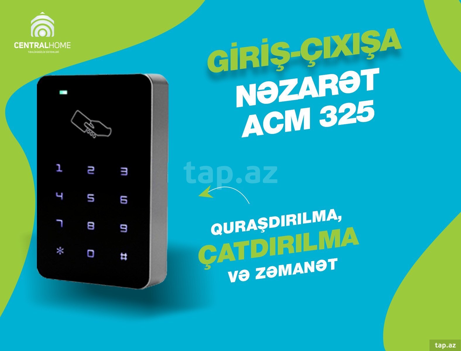 Giriş-çıxışa nəzarət (access control) ACM 325