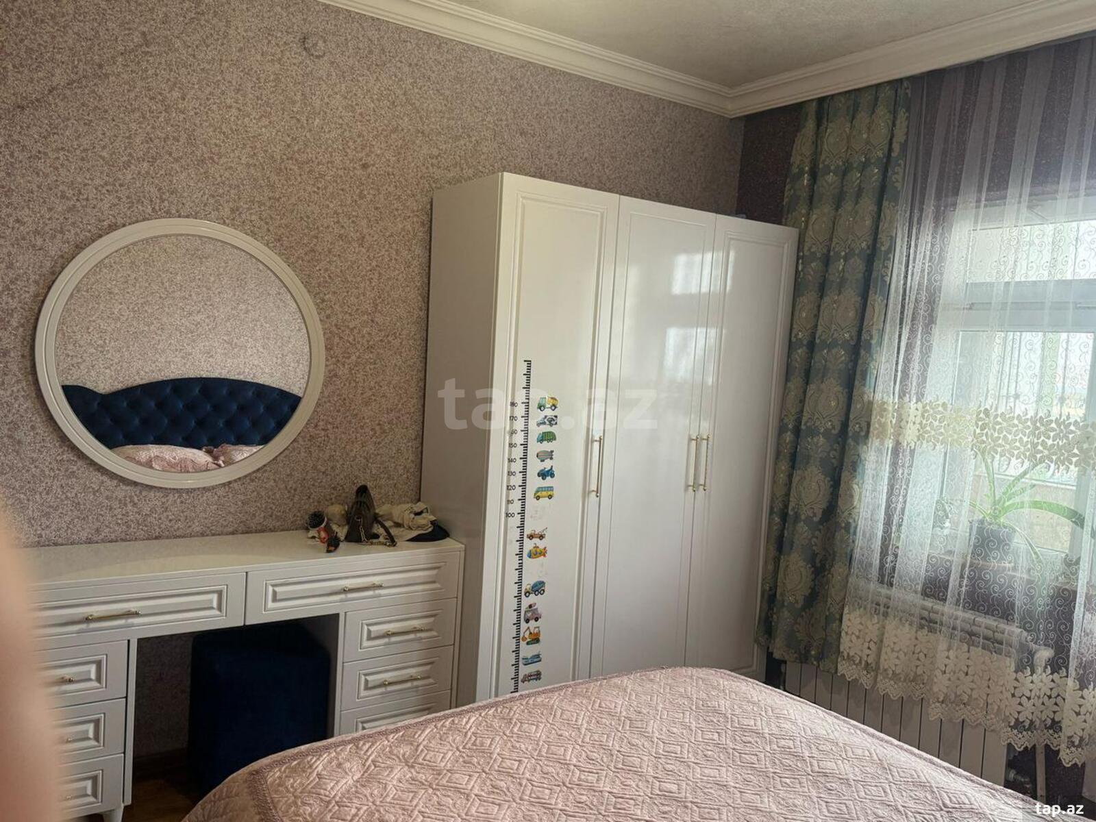 2-otaqlı mənzil, Əhmədli m., 60 m²