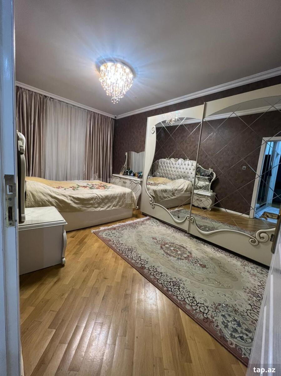 4-otaqlı mənzil, B.Nuriyev küç., 100 m²
