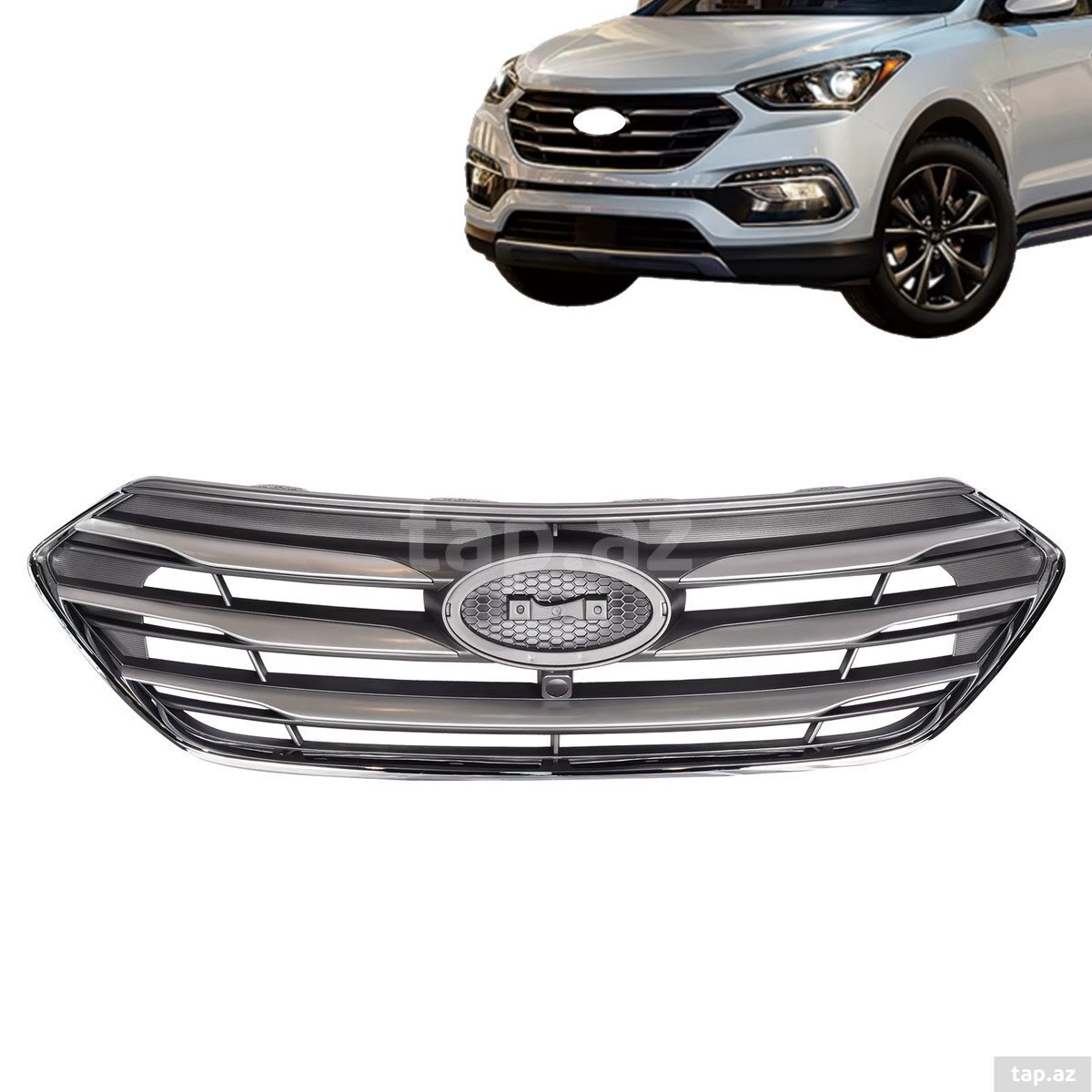 "Hyundai Santa Fe 2016" radiator barmaqlığı