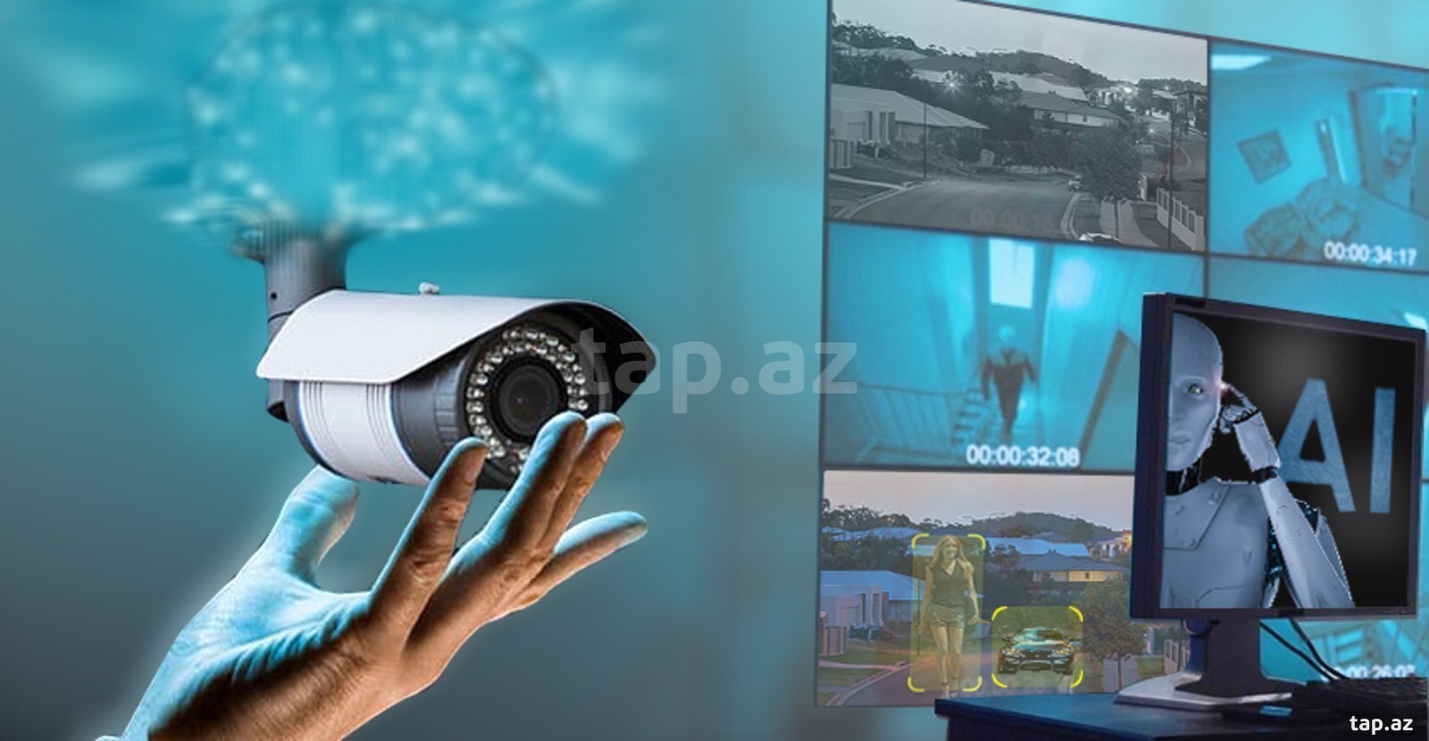 Security Camera və Access Control (girişə nəzarət) qurgularının quraşdırılması