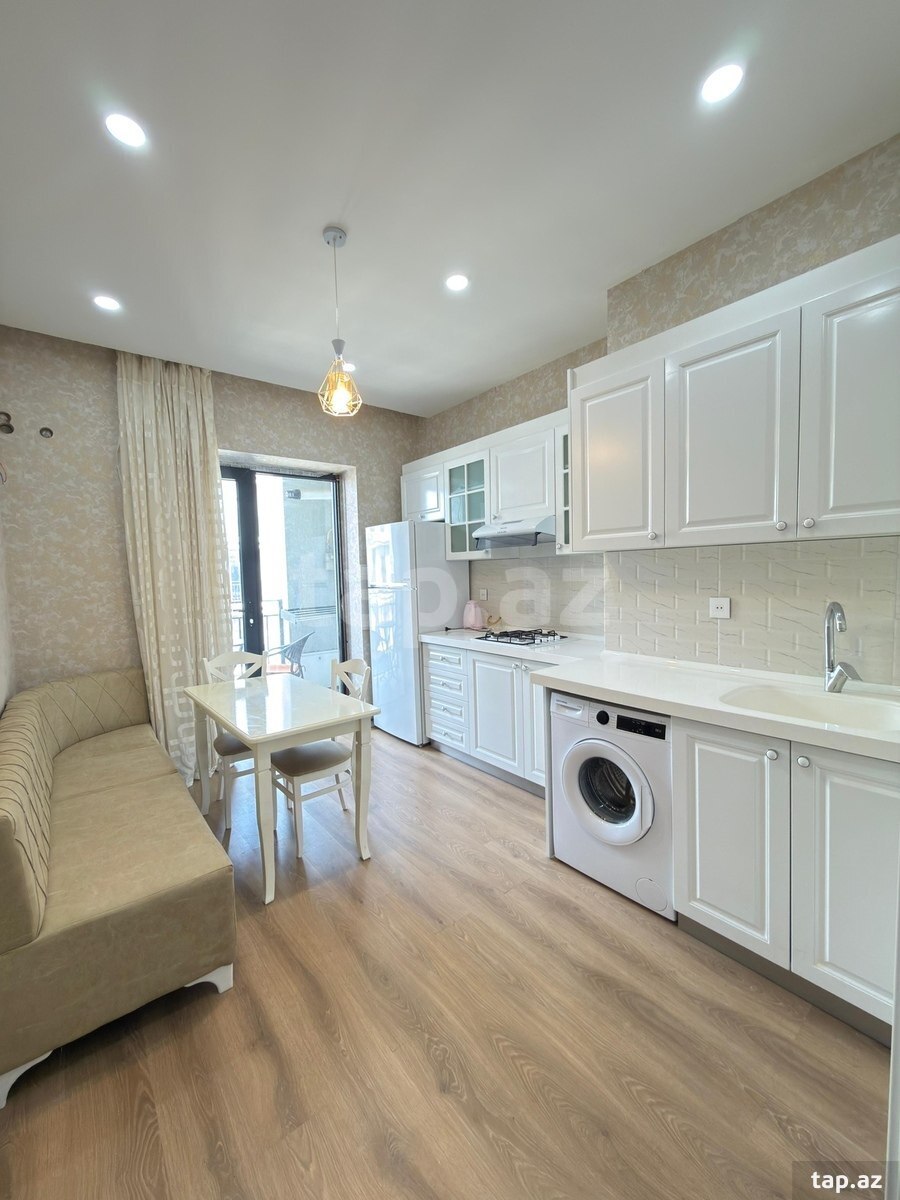 1-otaqlı yeni tikili kirayə verilir, Nərimanov r., 50 m²
