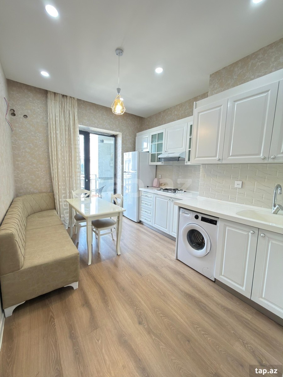 1-otaqlı yeni tikili kirayə verilir, Nərimanov r., 50 m²