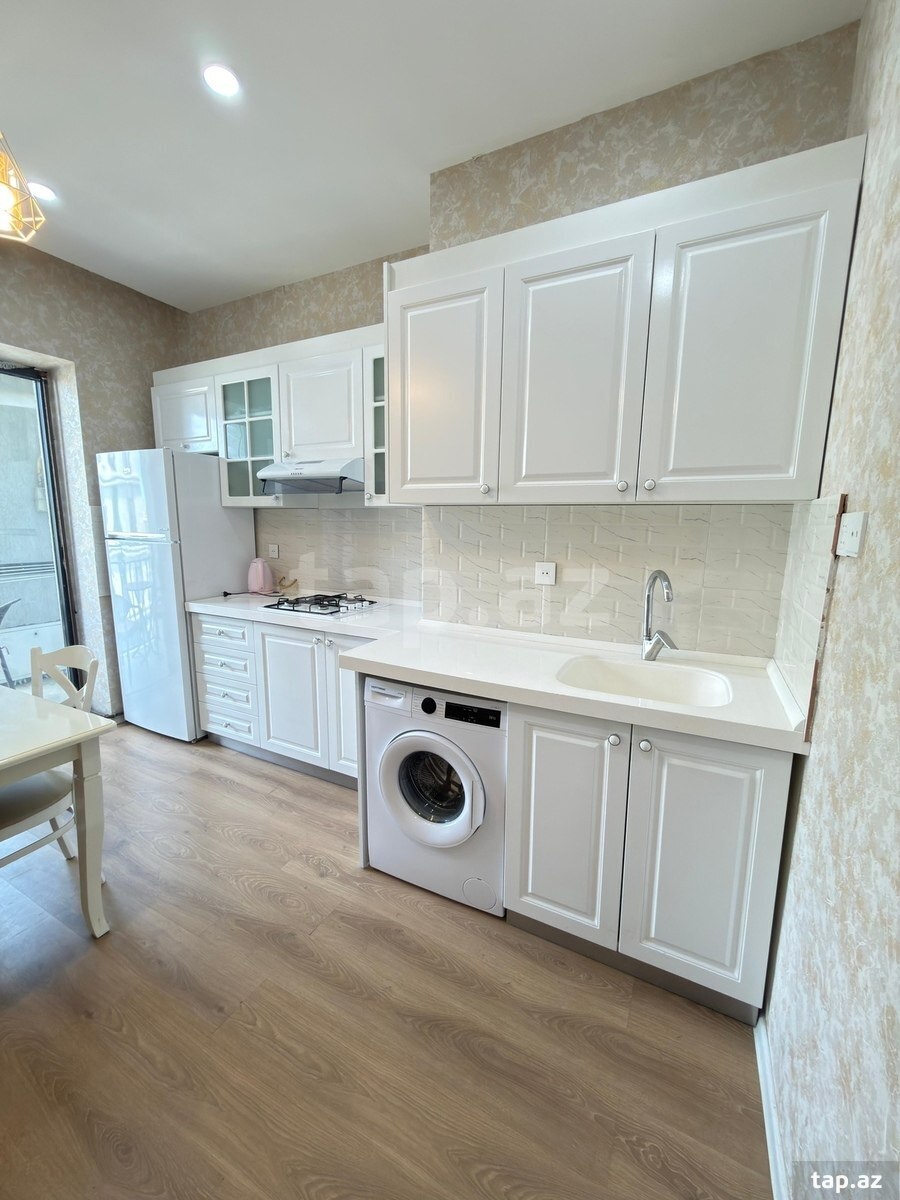 1-otaqlı yeni tikili kirayə verilir, Nərimanov r., 50 m²