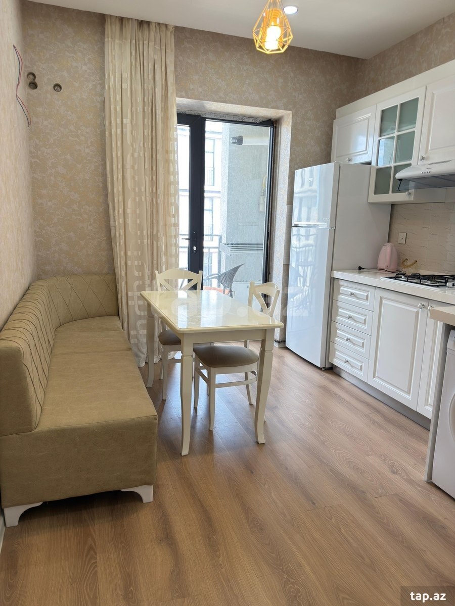 1-otaqlı yeni tikili kirayə verilir, Nərimanov r., 50 m²