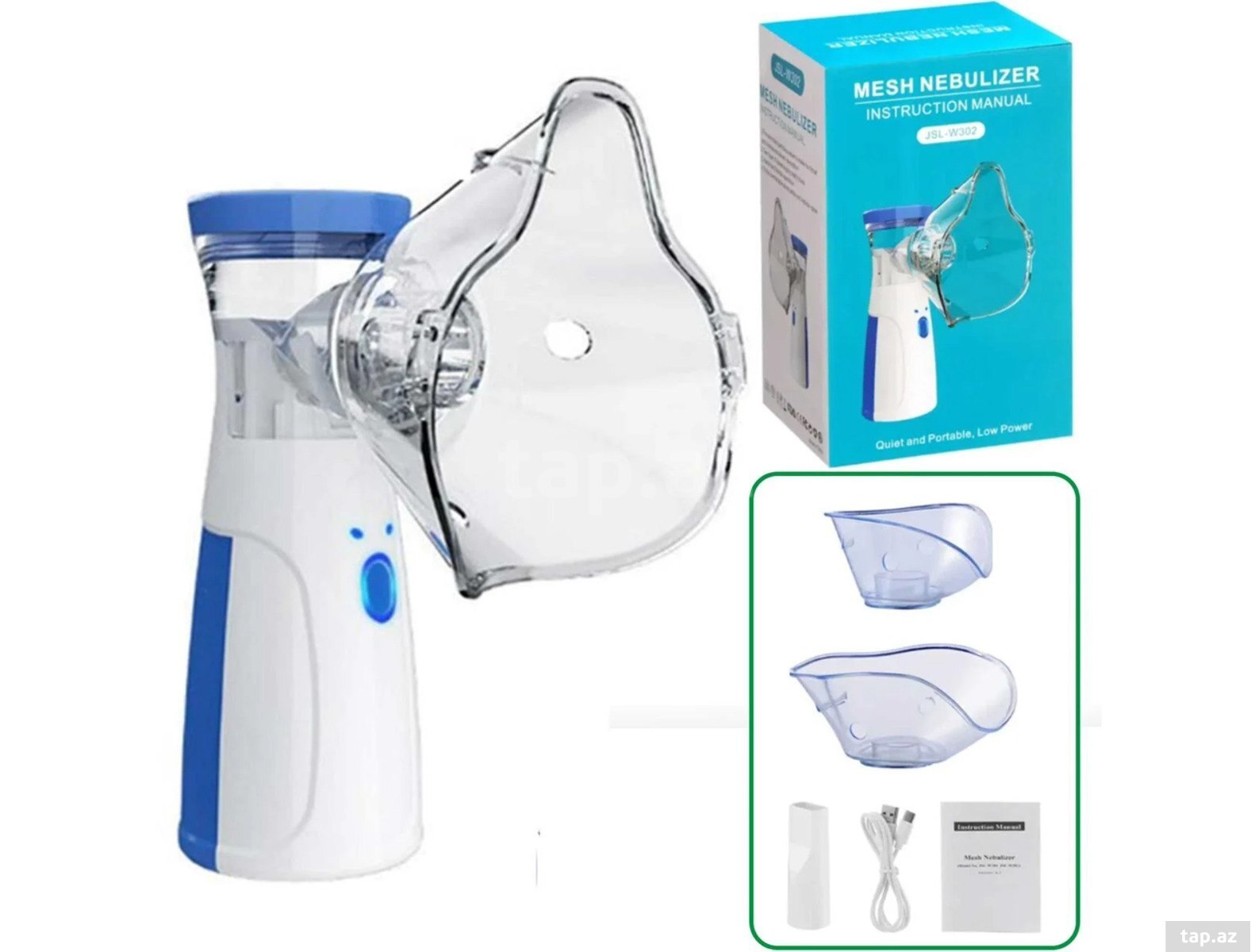 Portativ inhalyasiya aparatı Mesh Nebulizer