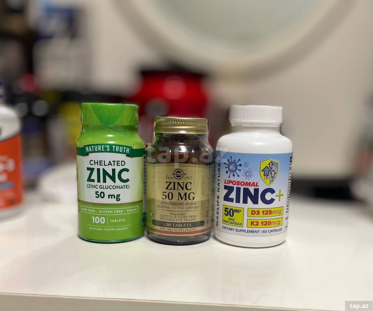Zinc məhsullari