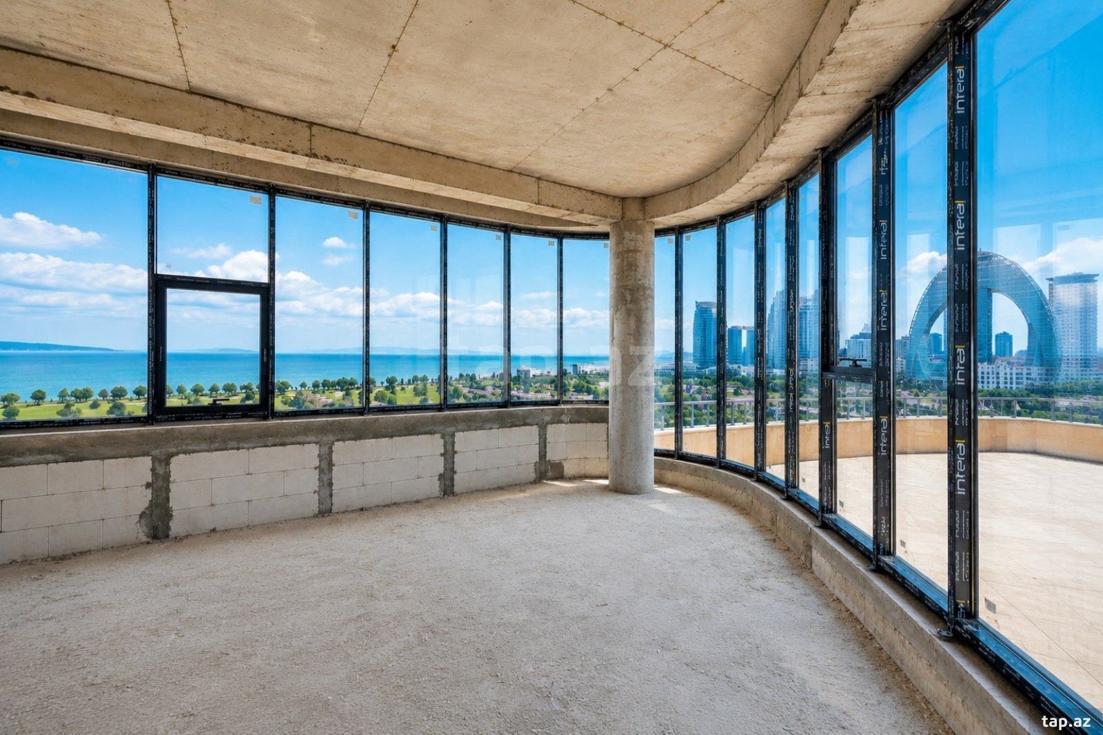 8-otaqlı yeni tikili, Ağ şəhər, 840 m²