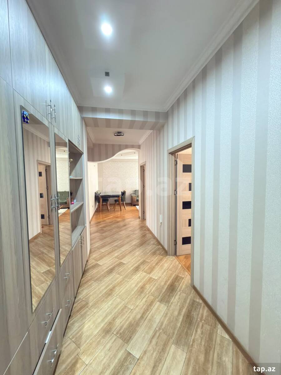 4-otaqlı yeni tikili, Yeni Yasamal qəs., 127 m²