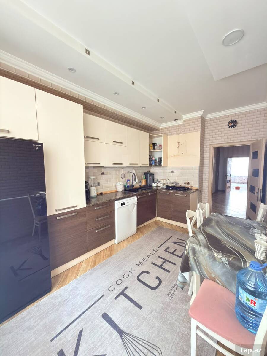 4-otaqlı yeni tikili, Yeni Yasamal qəs., 127 m²