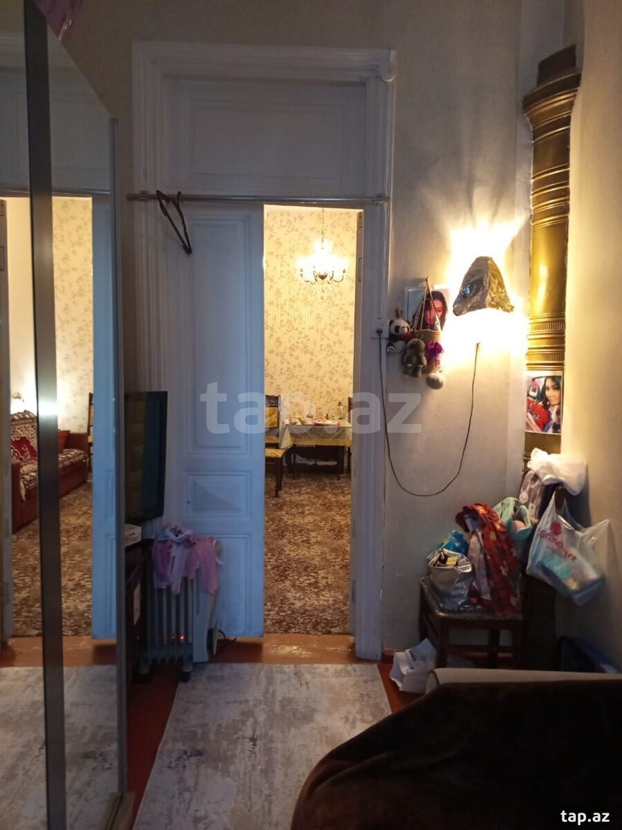 4-otaqlı mənzil, Sahil m., 70 m²