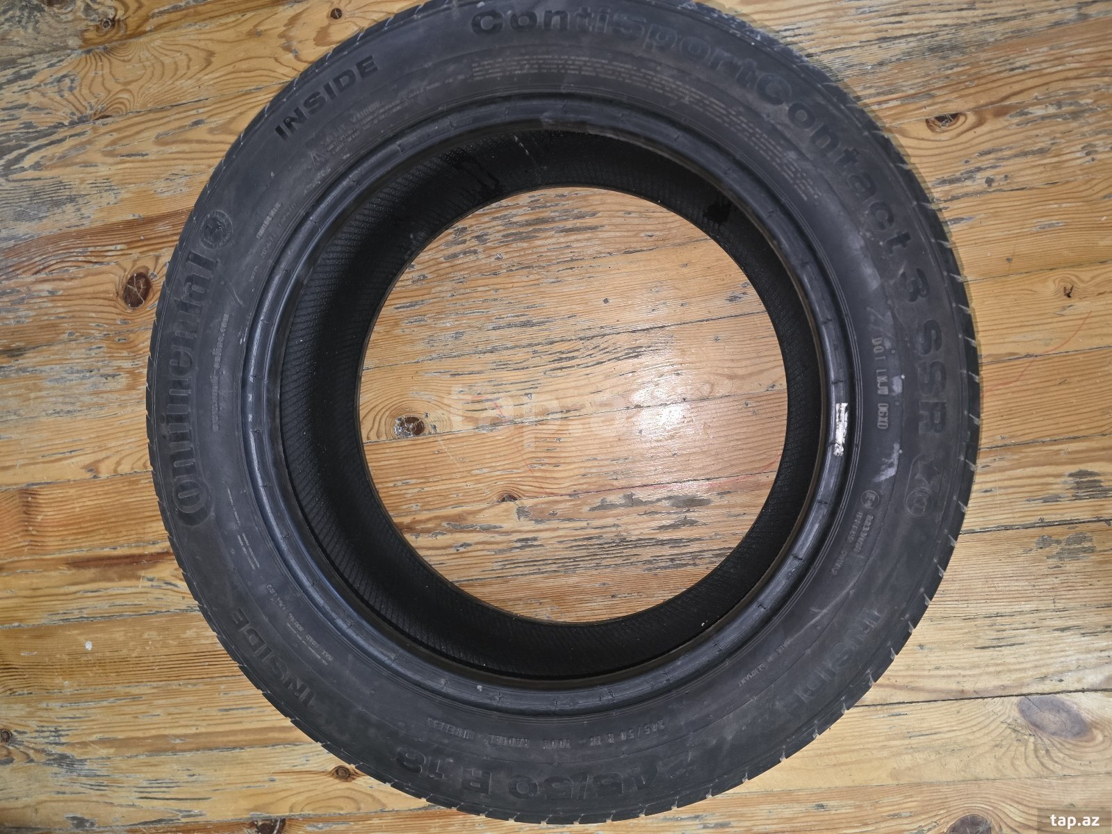 Continental ContiSportContact 5 SSR şinləri