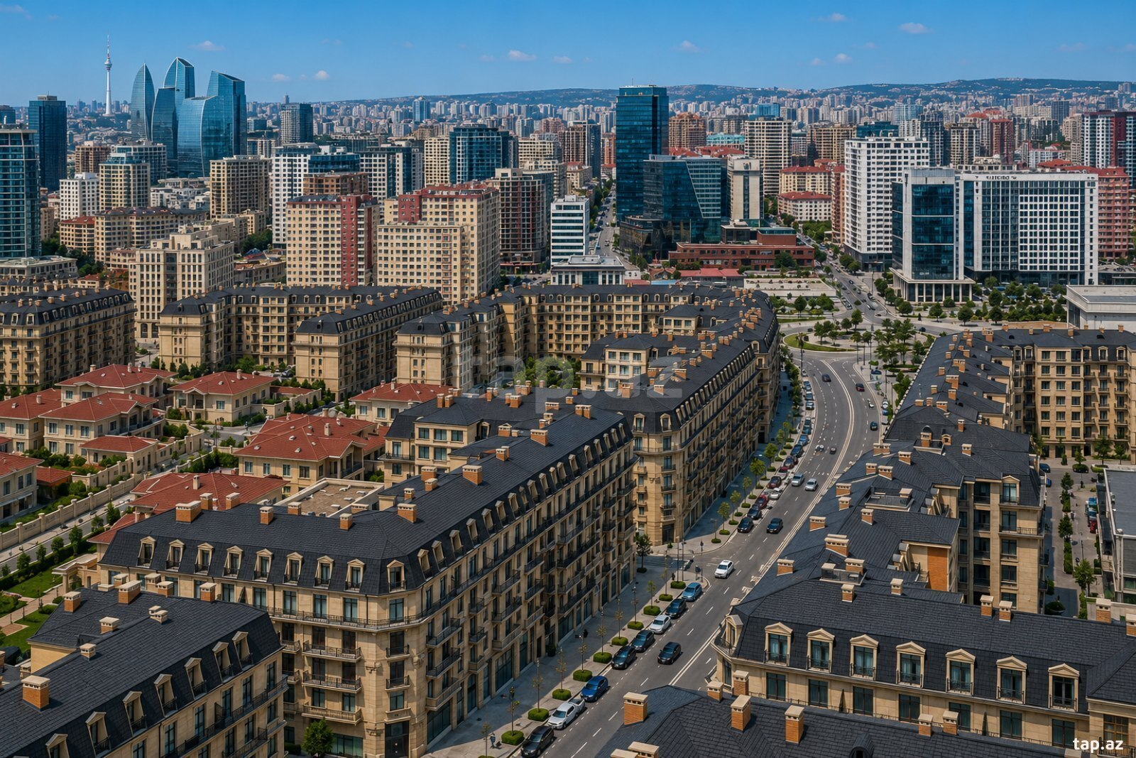 2-otaqlı yeni tikili, Xətai m., 89 m²