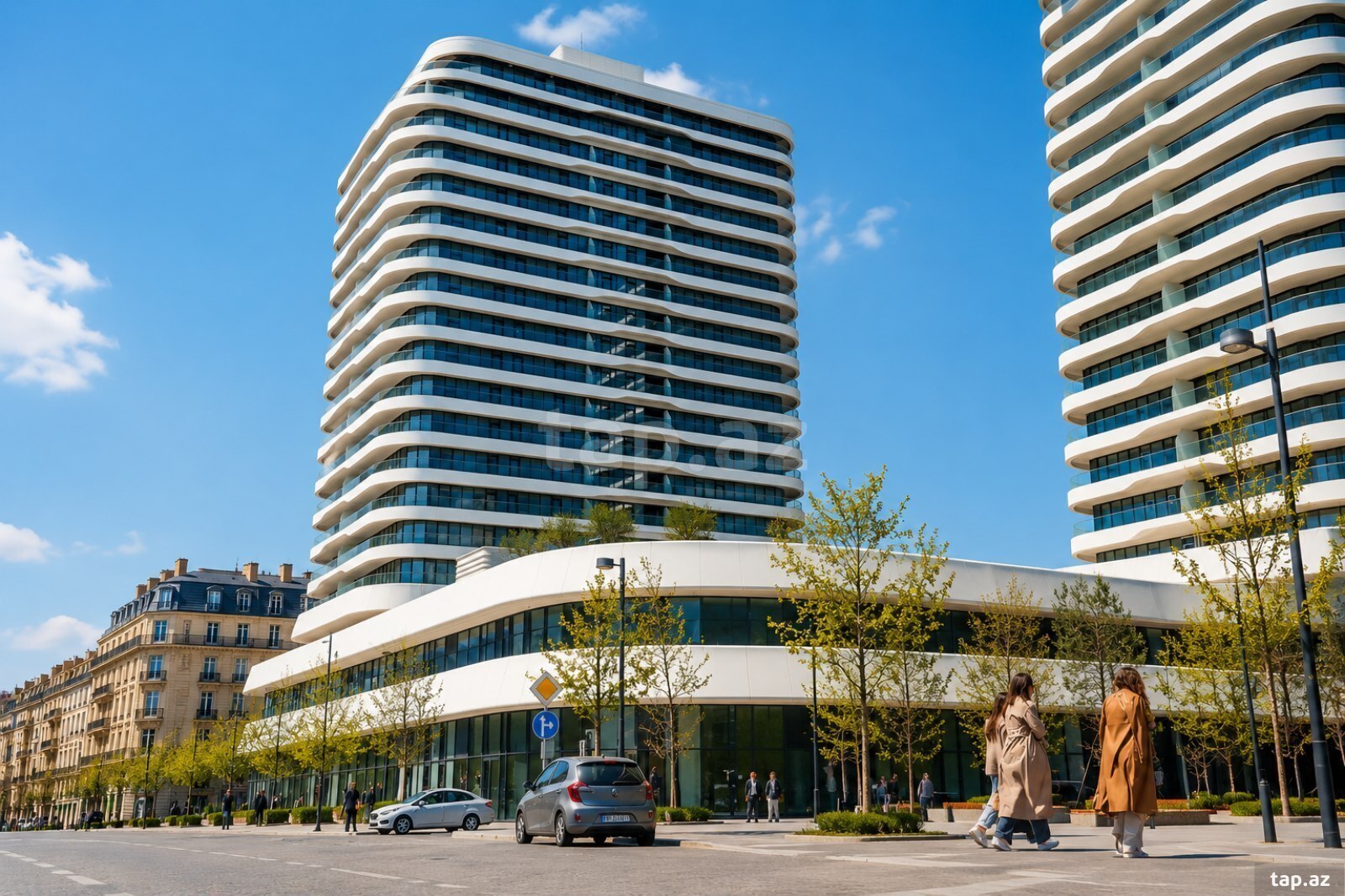 2-otaqlı yeni tikili, Xətai m., 89 m²