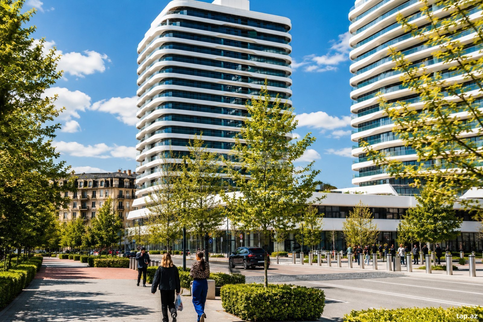2-otaqlı yeni tikili, Xətai m., 89 m²