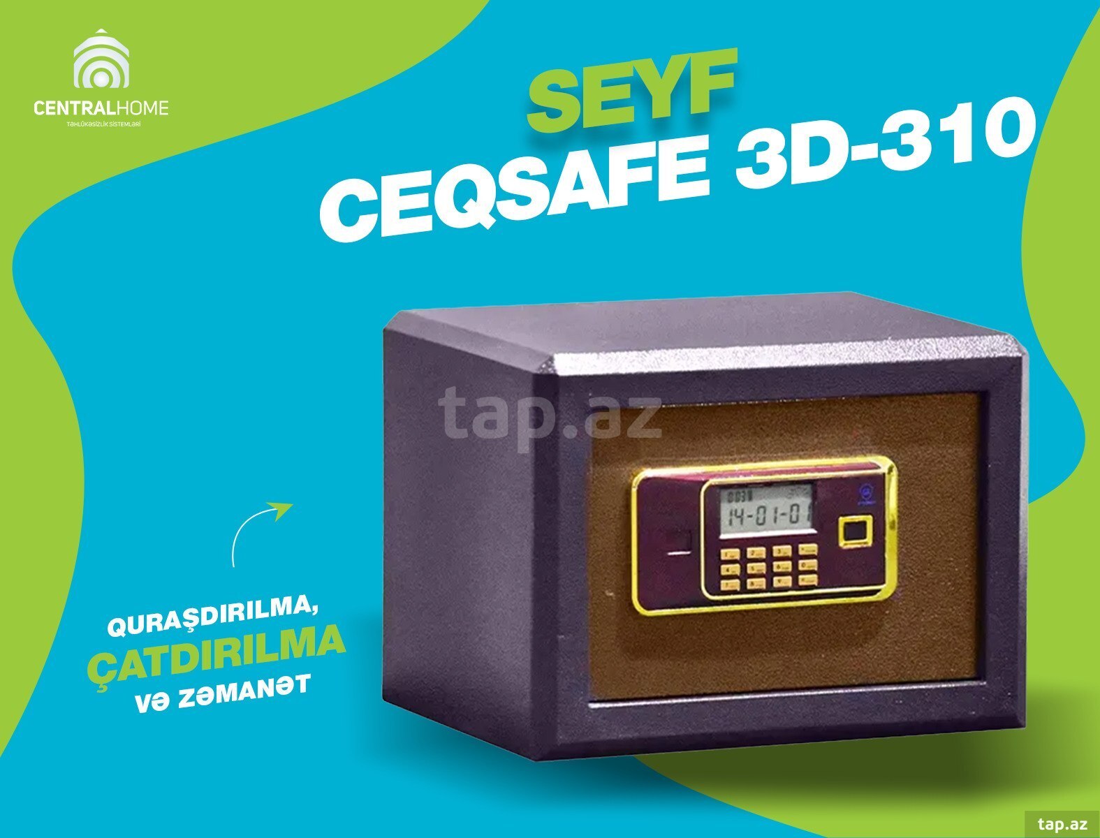 Seyf CeqSafe 3D-310