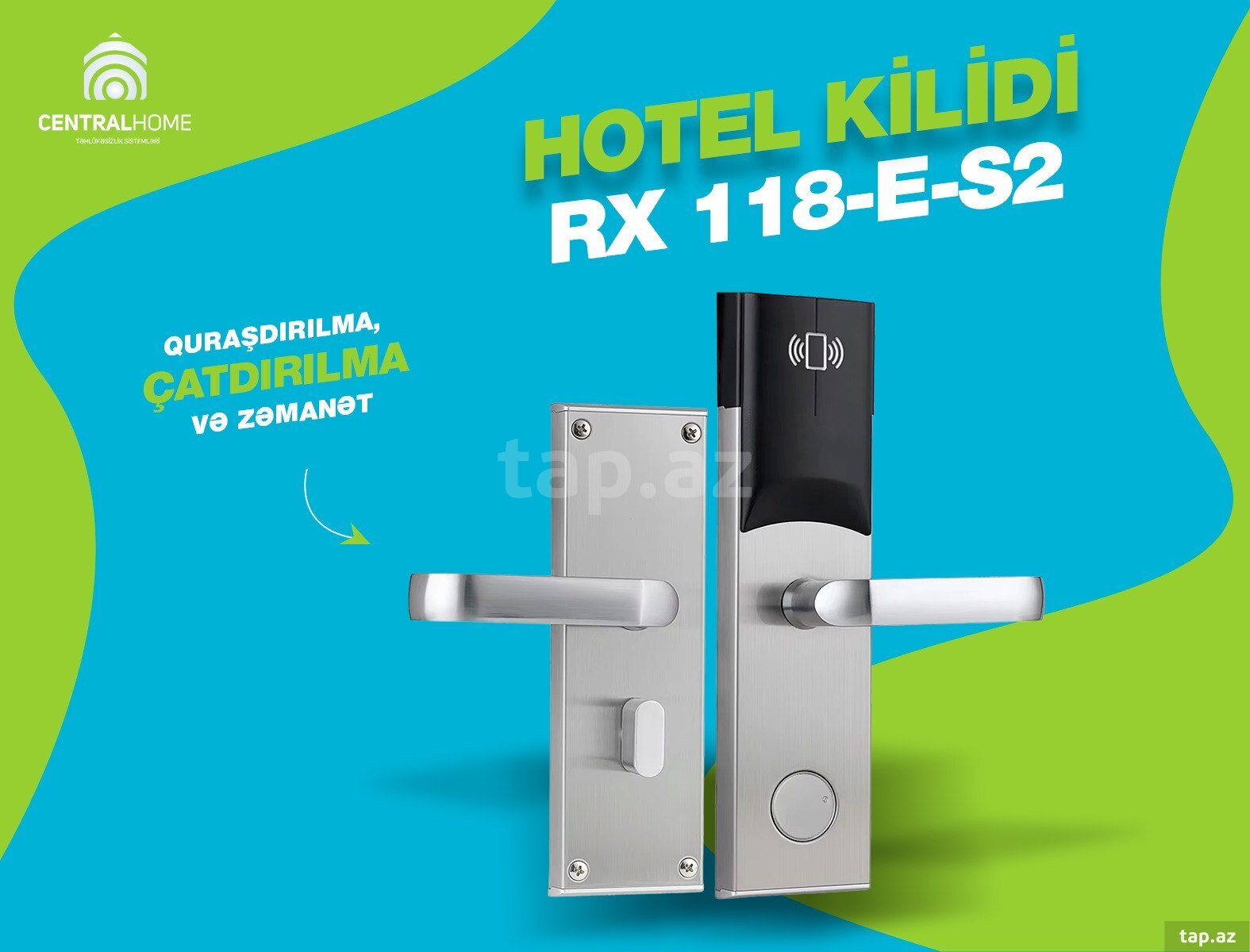 Hotel kilidi RX 118-E-S2