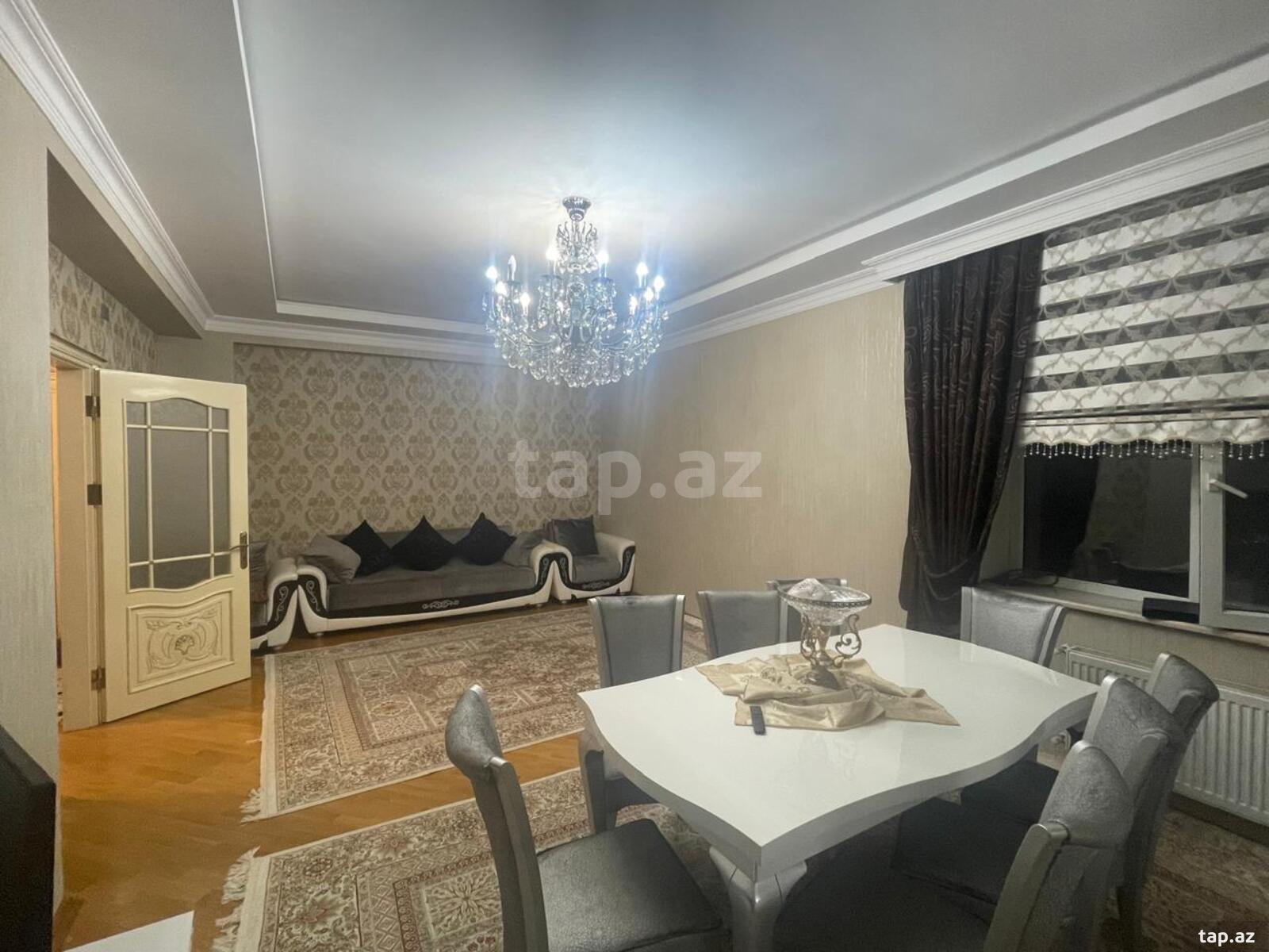 3-otaqlı yeni tikili, Əhmədli m., 107 m²