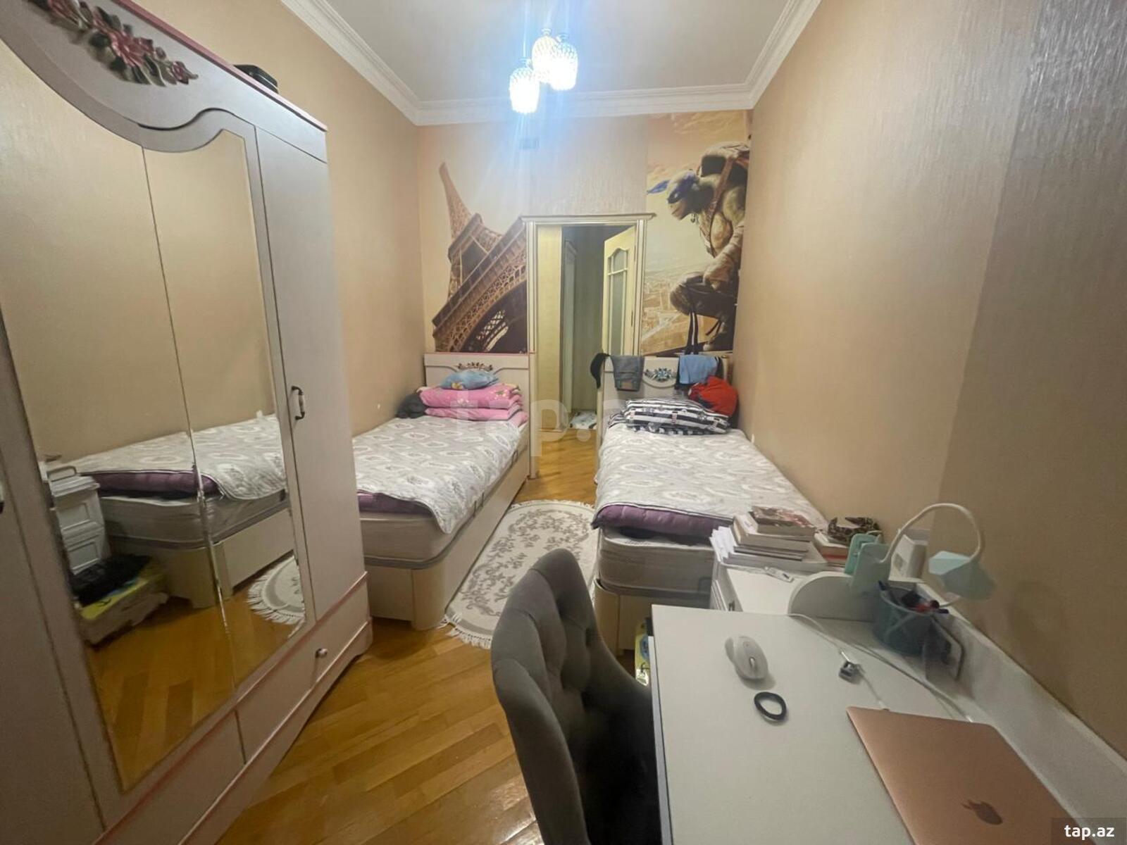 3-otaqlı yeni tikili, Əhmədli m., 107 m²