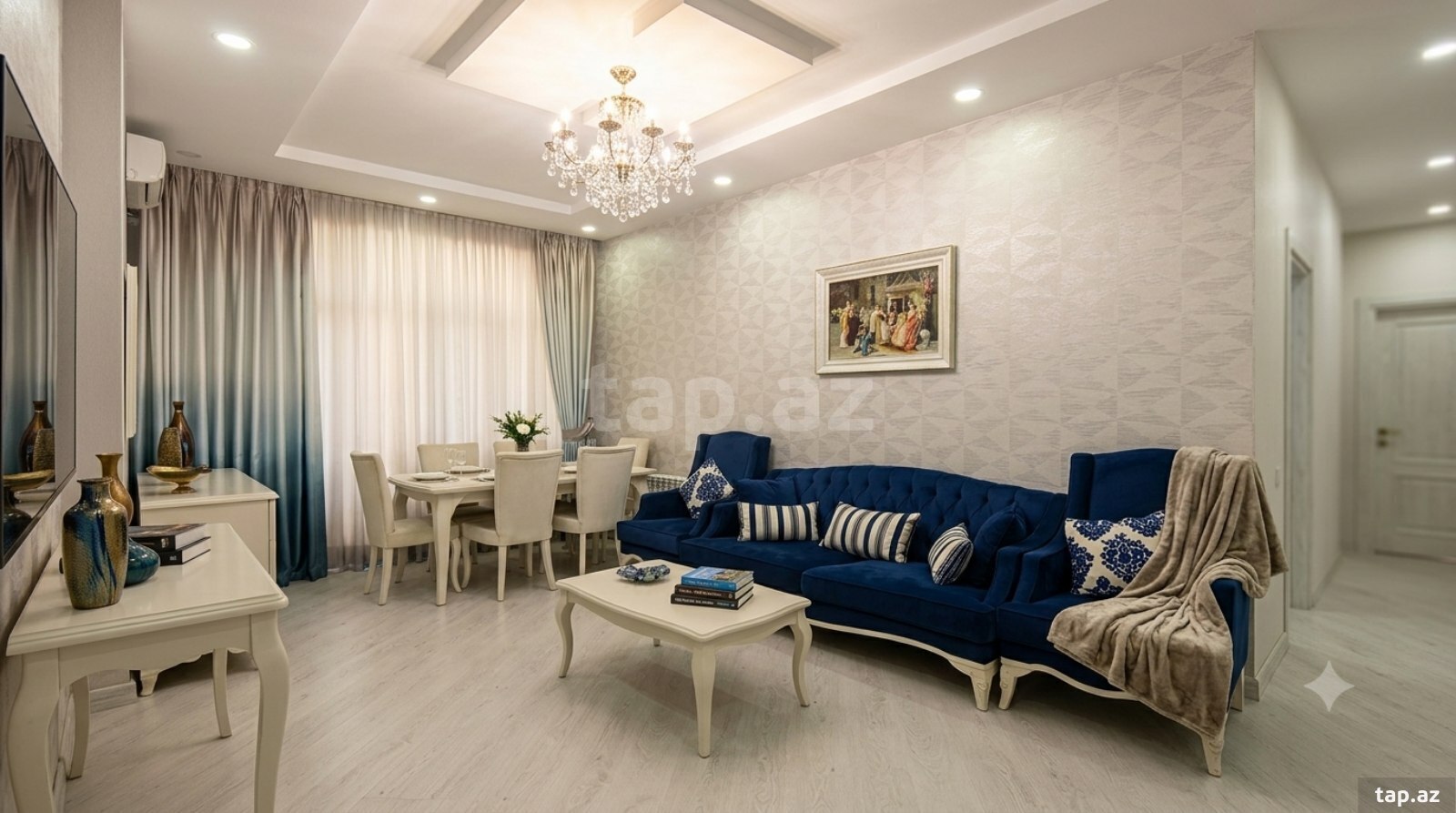 3-otaqlı yeni tikili kirayə verilir, Fəzail Bayramov küç.1156, 130 m²